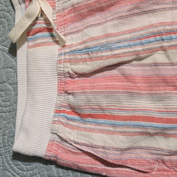 Dash Washable Linen Striped Shorts Size Small NWT - Picture 4 of 6